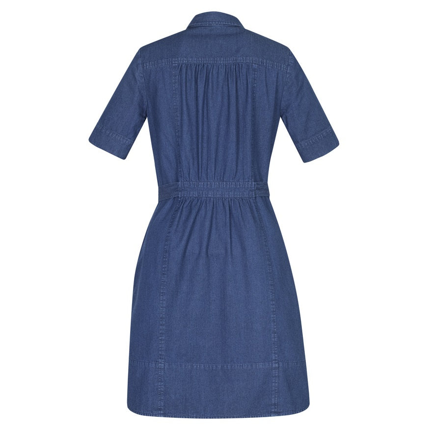 Biz Collection BS020L Delta Denim Shirt Dress