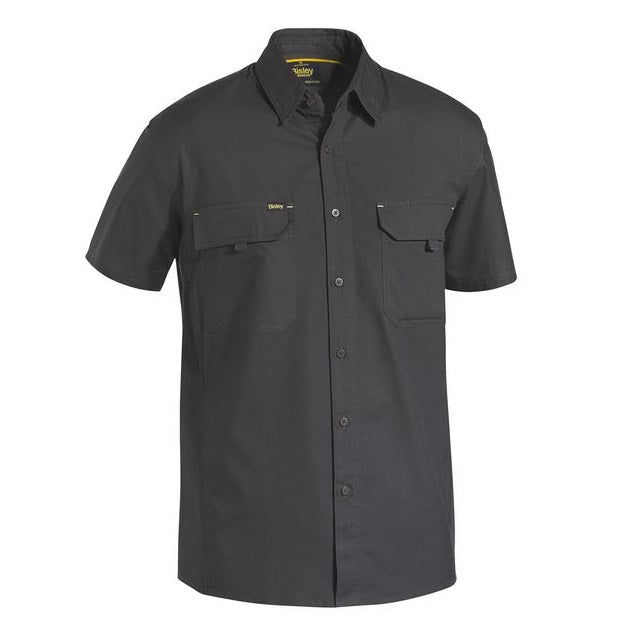 Bisley BS1414 X-Airflow Ripstop Mens Work Short Sleeve Shirt