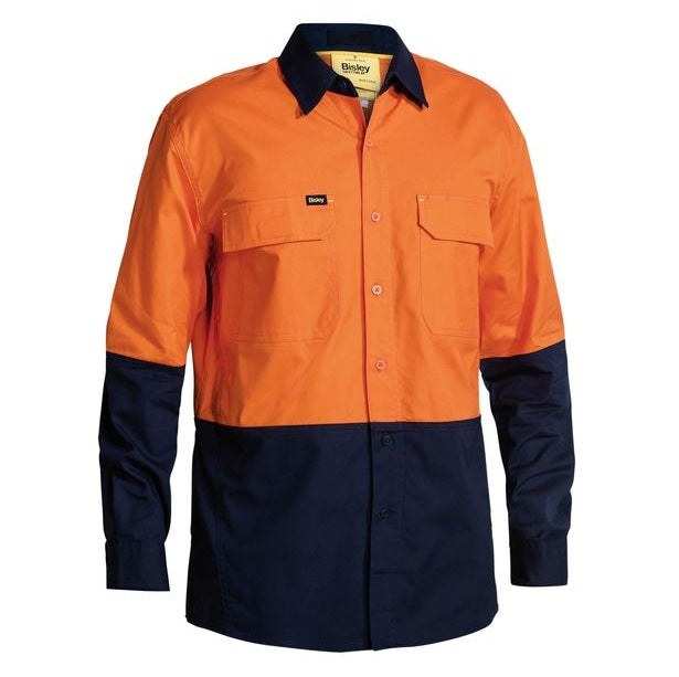 Bisley BS6415 HiVis X Airflow Ripstop Shirt