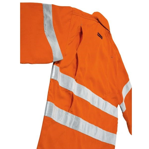 Bisley BS8081T Tencate Tecasafe Plus 700 Taped HiVis FR Vented Long Sleeve Shirt