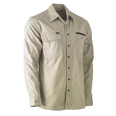 Bisley BS6144 Flex and Move Utility Work Long Sleeve Shirt