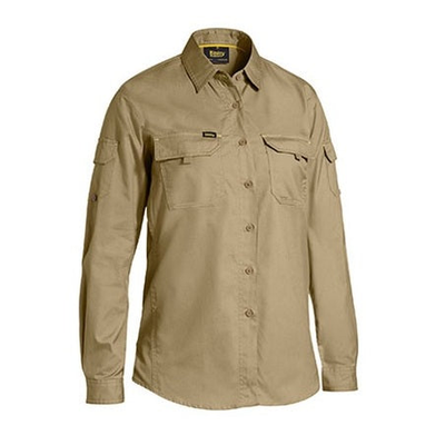 Bisley BL6414 Womens X Airflow Ripstop Long Sleeve Shirt