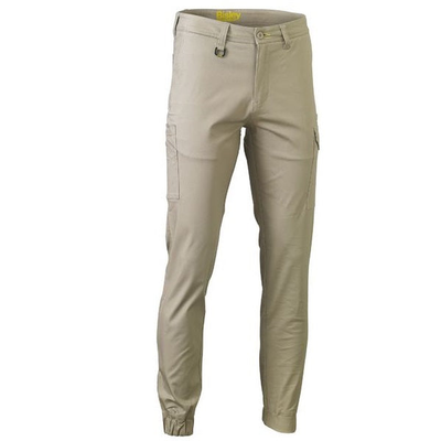 Bisley BPC6028 Stretch Cotton Drill Cargo Cuffed Pants