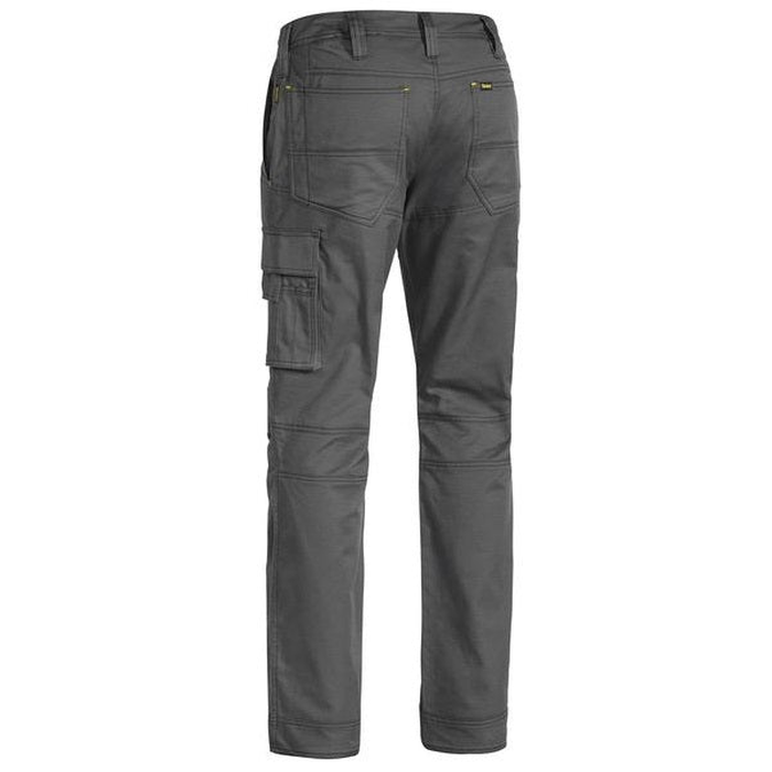 Bisley BPC6475 X-Airflow Cargo Pants, rear view, charcoal