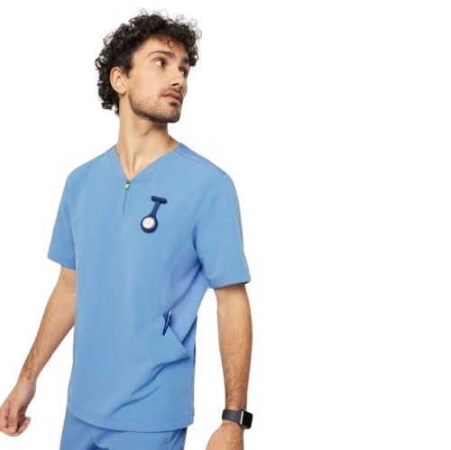 NNT CATRHL Invigorate Unisex Charles Scrub Top
