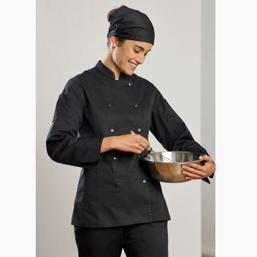 Biz Collection CH430LL Womens Gusto Long Sleeve Chef Jacket