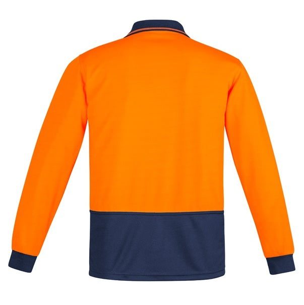 Syzmik ZH410 Mens Comfort Back L/S Polo