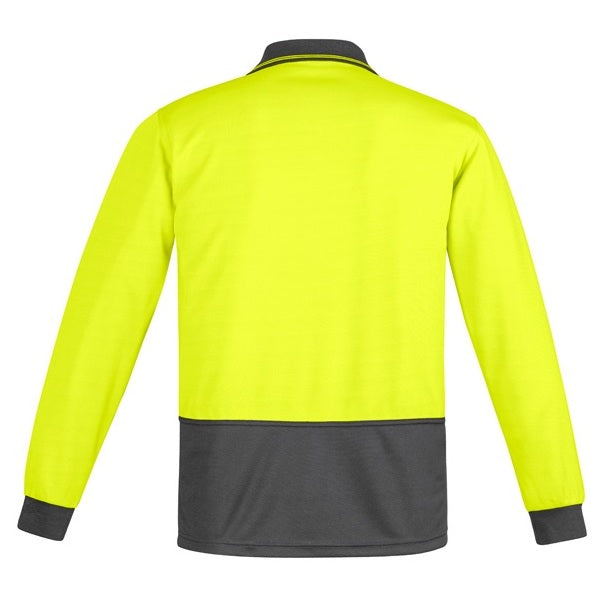 Syzmik ZH410 Mens Comfort Back L/S Polo