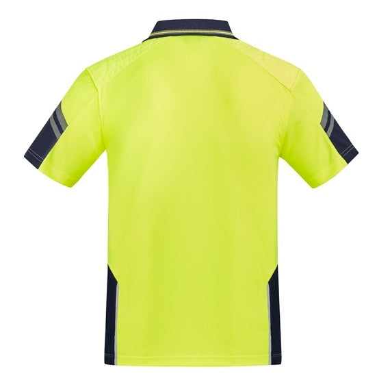 Syzmik ZH465 Mens Reinforced HiVis Squad S/S Polo