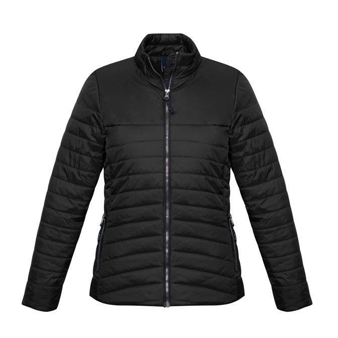 Biz Collection J750L Expedition Ladies Jacket - Black - Alternative Front View