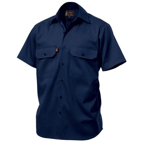 KingGee K04030 Open Front Drill Shirt S/S