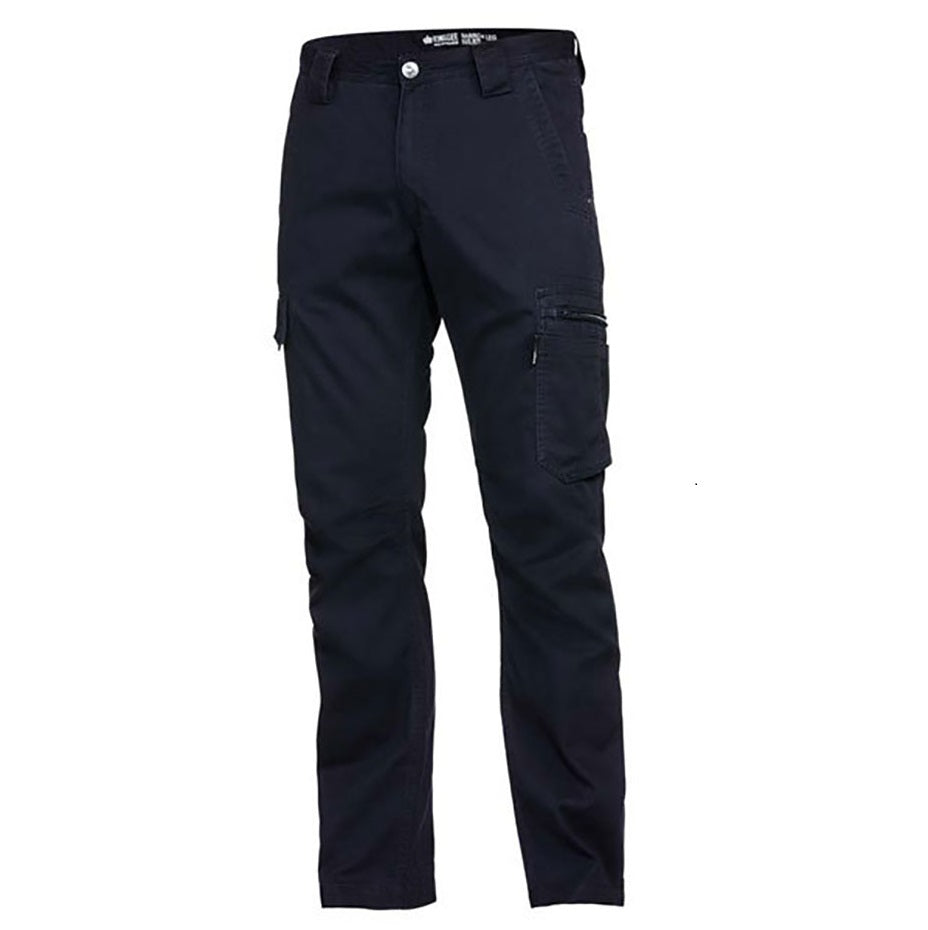 KingGee K13290 Summer Tradie Narrow Leg Pants - Oiled Navy - Product View