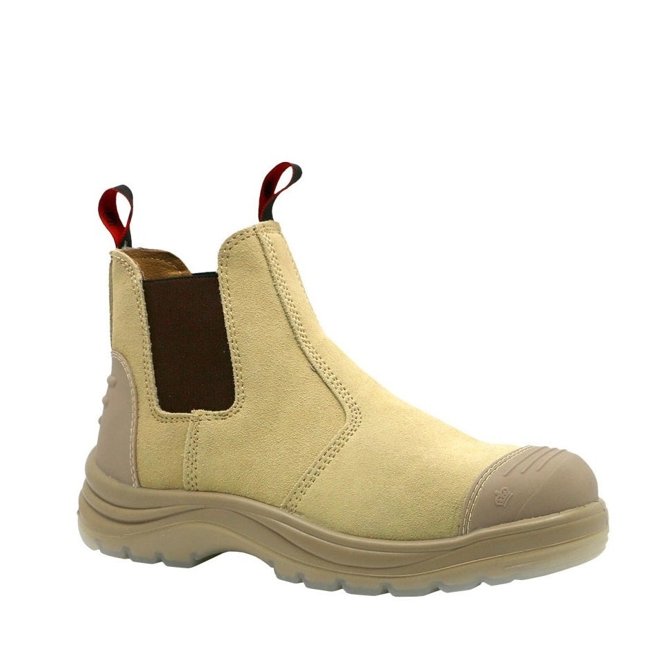King Gee K25552 Wills Sand Gusset Safety Boots