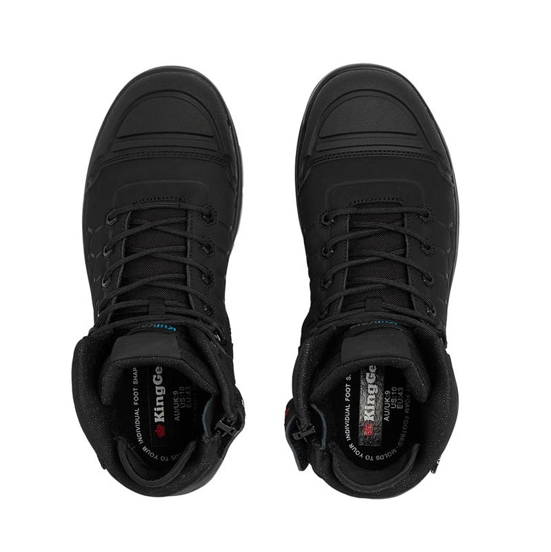 KingGee K27145 Quantum Hybrid Composite Toe Work Boots 5" Black