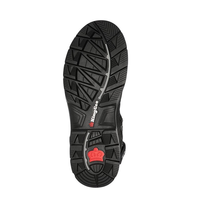 KingGee K27145 Quantum Hybrid Composite Toe Work Boots 5" Black