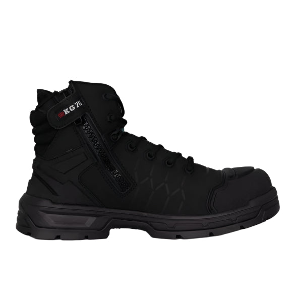 KingGee K27145 Quantum Hybrid Composite Toe Work Boots 5" Black