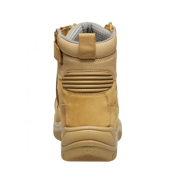 KingGee K27980 Phoenix 6CZ EH 150mm Side Zip Wheat Safety Boot