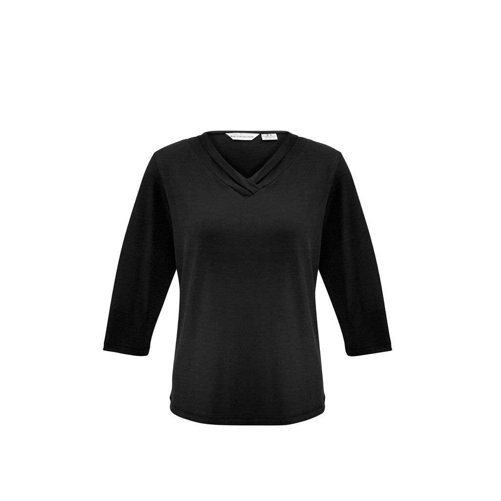 Biz Collection K819LT Lana Ladies V-Neck 3/4 Top