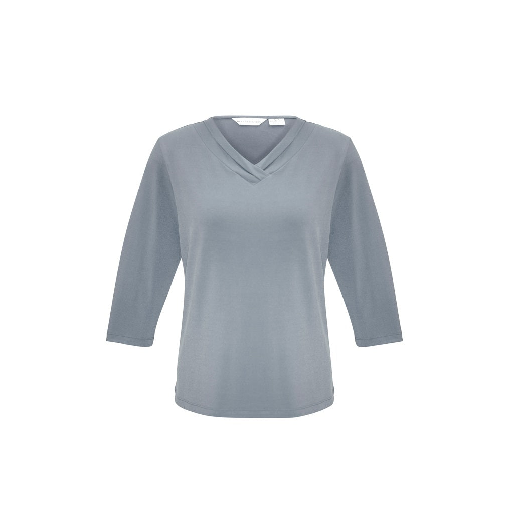 Biz Collection K819LT Lana Ladies V-Neck 3/4 Top