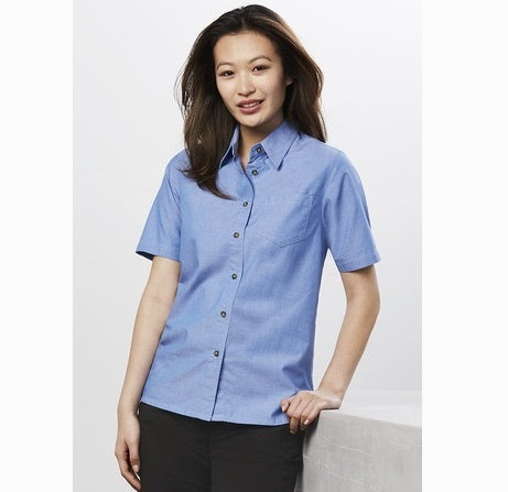 Biz Collection LB6200 Chambray Ladies S/S Shirt