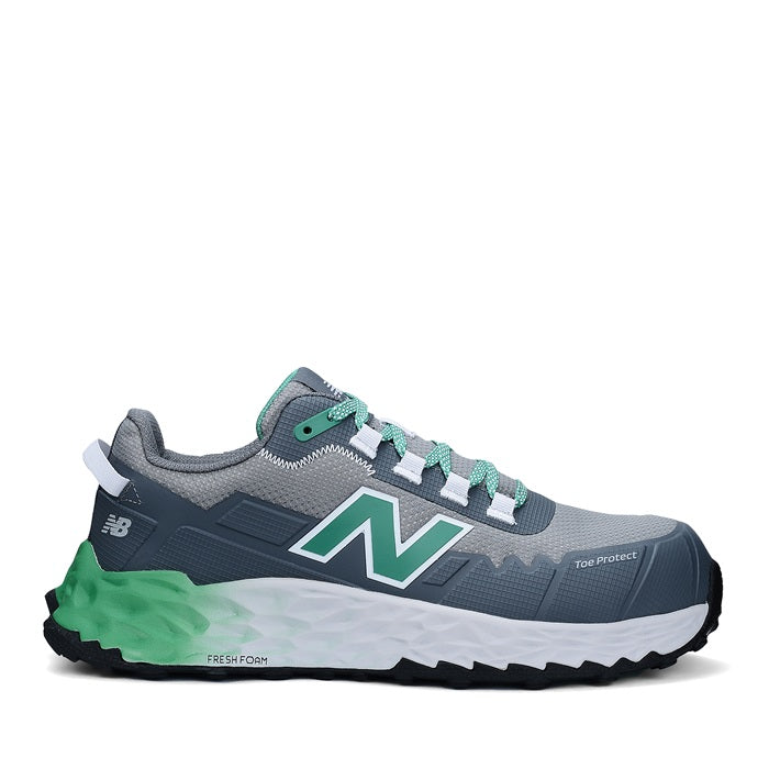 New Balance MEFCCAP Fresh Foam Cremorne - Alloy/Green - Side View