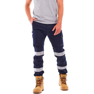 Tradie MJ3351SET Cuffed Flex Skinny Pants W/ Tape