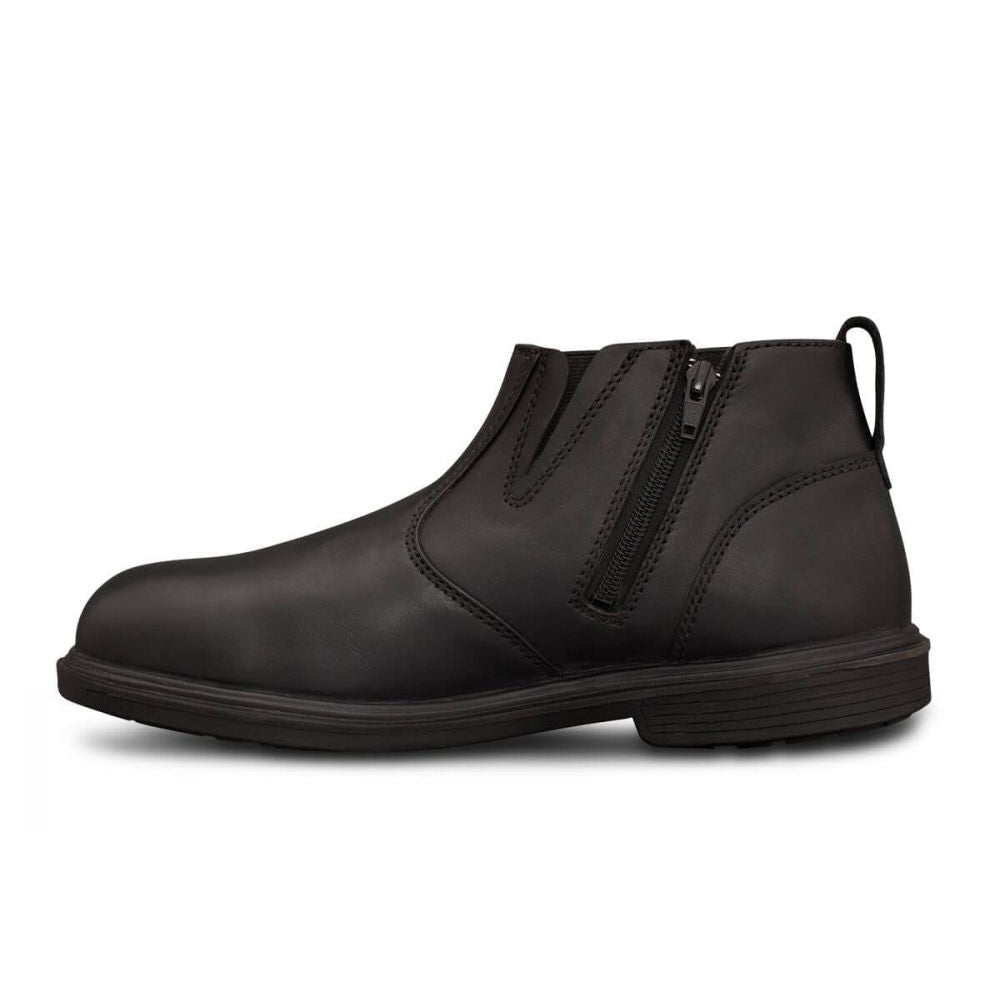 Oliver 38-265 Black Zip Side Safety Boot