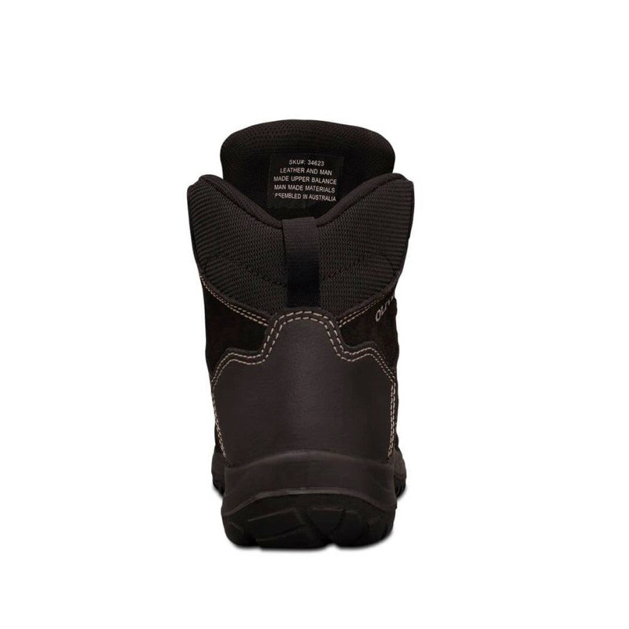 Oliver 34-623 Black Laced Ankle Safety Jogger