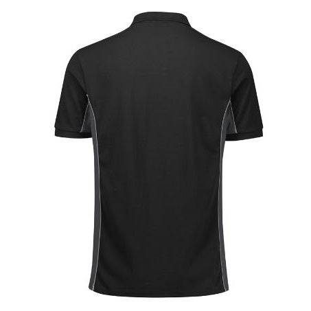 Biz Collection P413US Unisex Grid Short Sleeve Polo