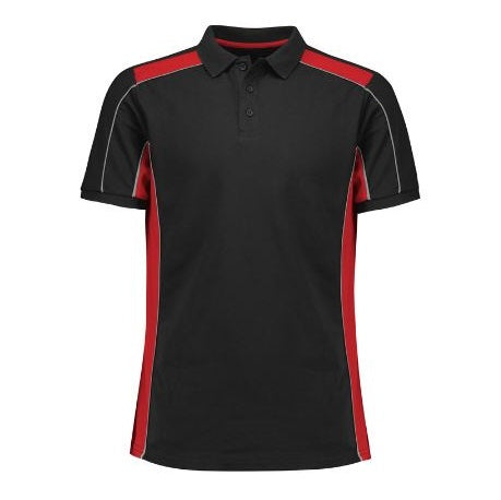 Biz Collection P413US Unisex Grid Short Sleeve Polo