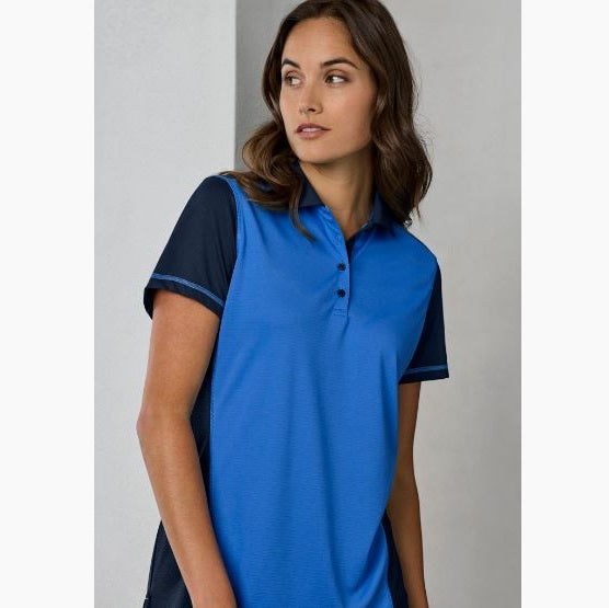 Biz Collection P419LS Womens Dart Short Sleeve Polo