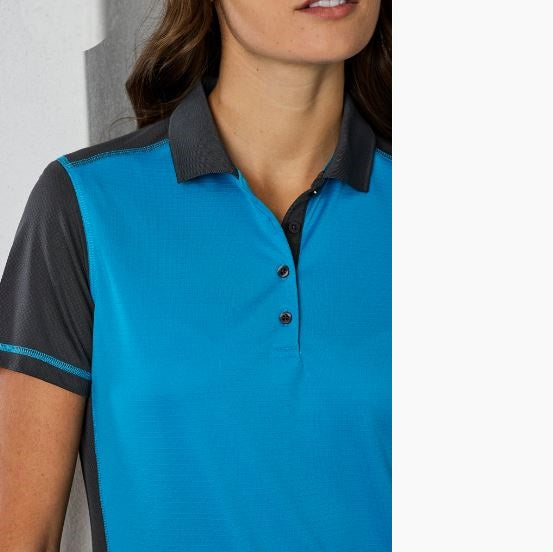 Biz Collection P419LS Womens Dart Short Sleeve Polo