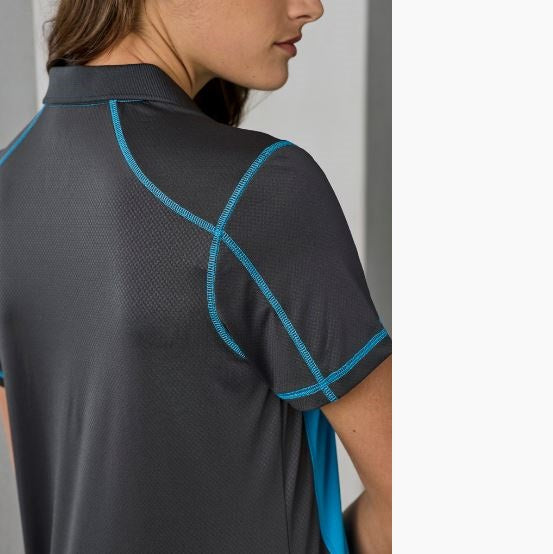 Biz Collection P419LS Womens Dart Short Sleeve Polo