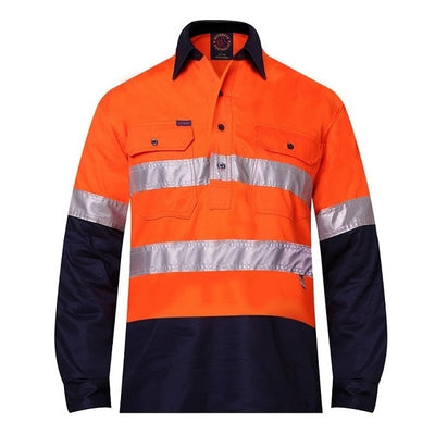 Ritemate RM105CFR Closed Front Long Sleeve 2-Tone 3M Tape