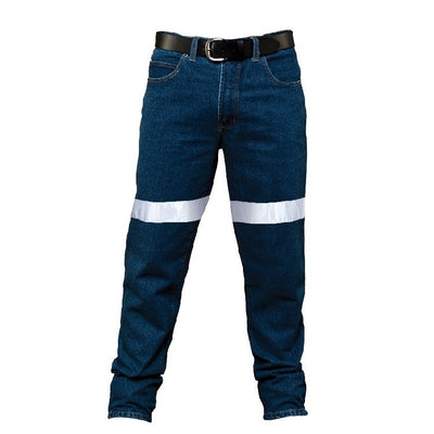 Ritemate RM106DJR Mens Cotton Denim Jean 3M Tape