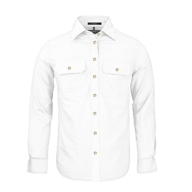 Pilbara RM600BT Women's Open Front L/S Shirt