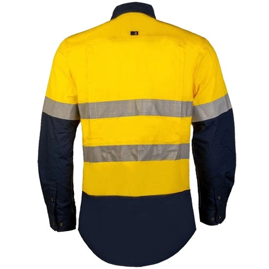 Ritemate RMX003R RMX Flexible Fit Utility Shirts Two Tone Taped