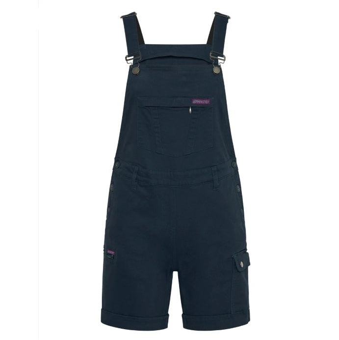 Green Hip S-ALLW Womens Shortalls