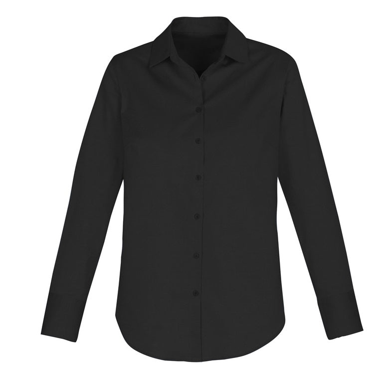 Biz Collection S016LL Ladies Camden Oxford L/S Shirt