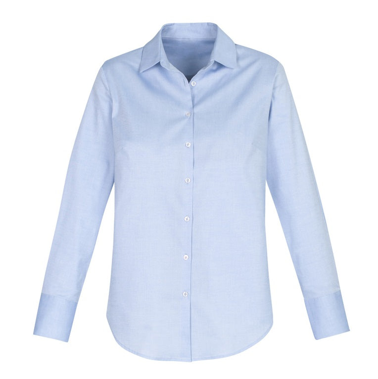 Biz Collection S016LL Ladies Camden Oxford L/S Shirt