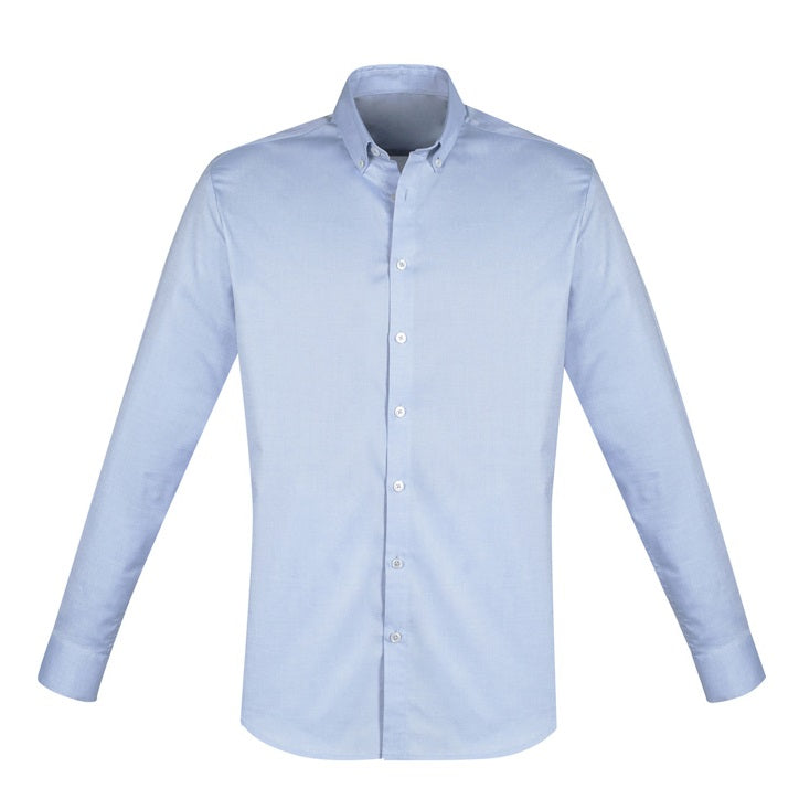 Biz Collection S016ML Mens Camden Oxford L/S Shirt
