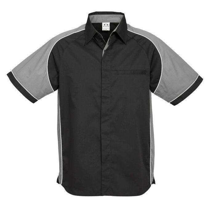 Biz Collection S10112 Mens Nitro Short Sleeve Shirt