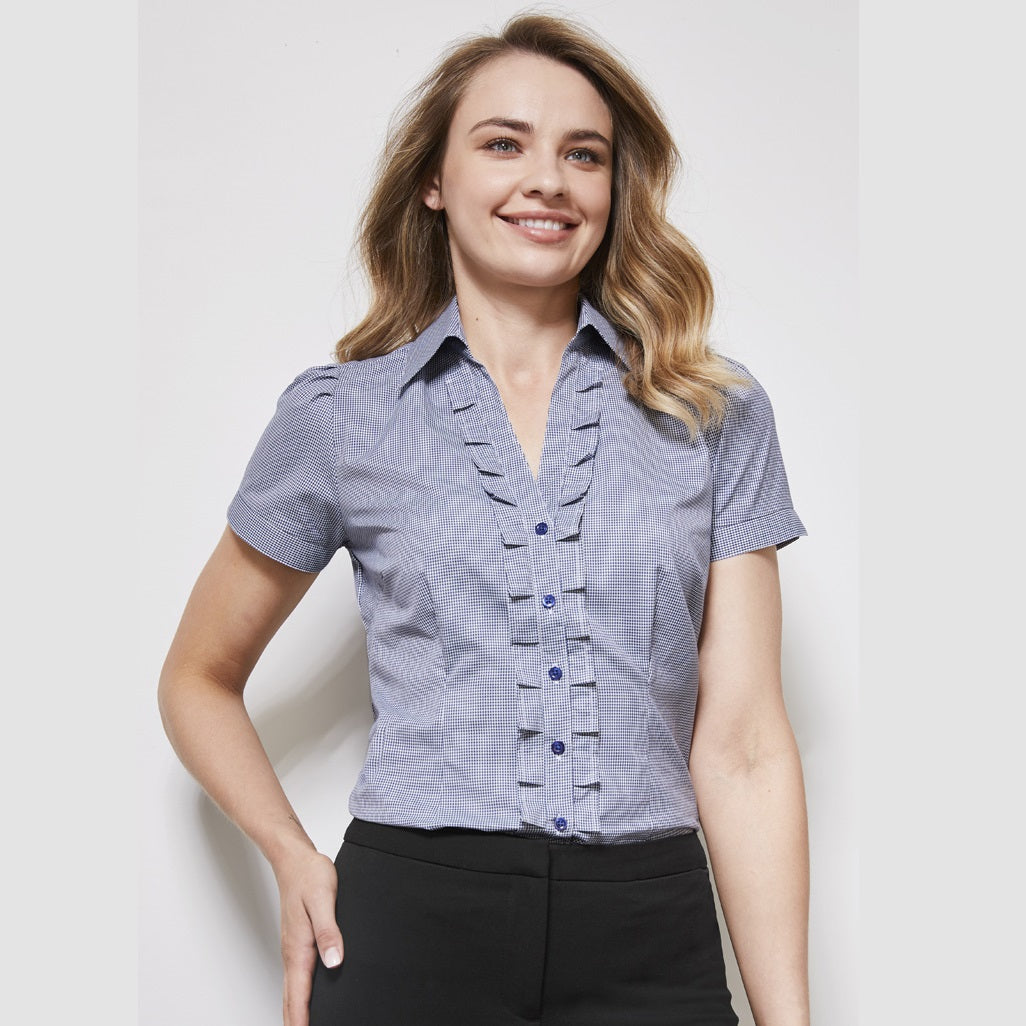 Biz Collection S267LS Edge Ladies S/S Shirt