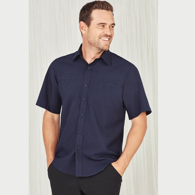 Biz Collection SH3603 Oasis Mens Short Sleeve Shirt