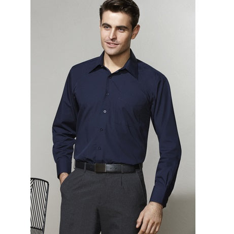 Biz Collection SH714 Metro Mens L/S Shirt