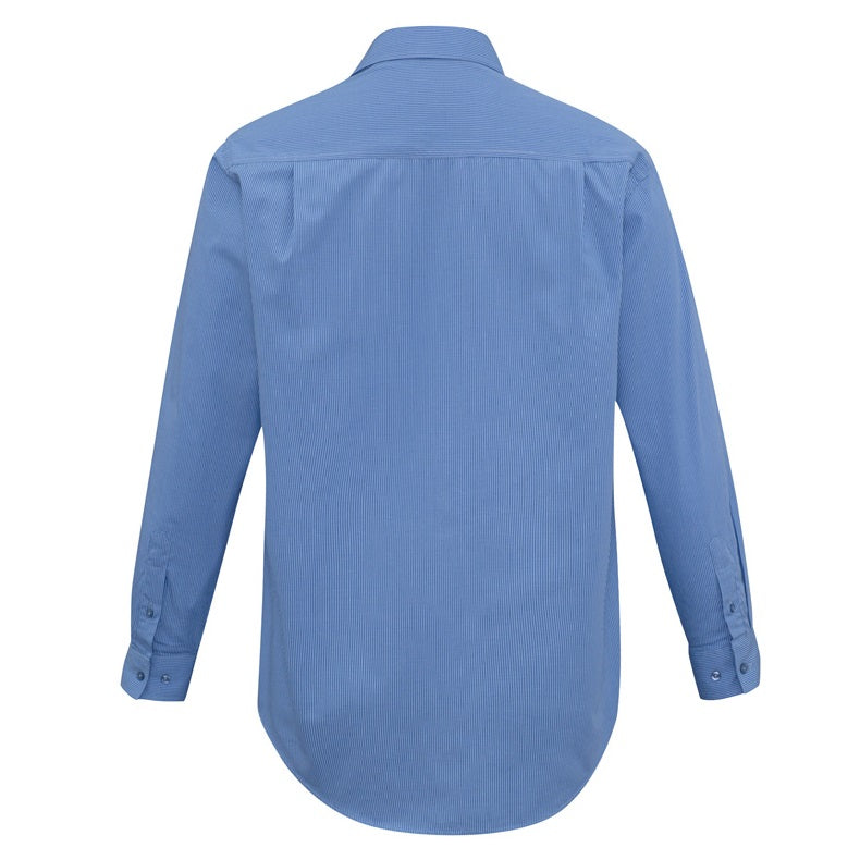 Biz Collection SH816 Micro Check Mens L/S Shirt