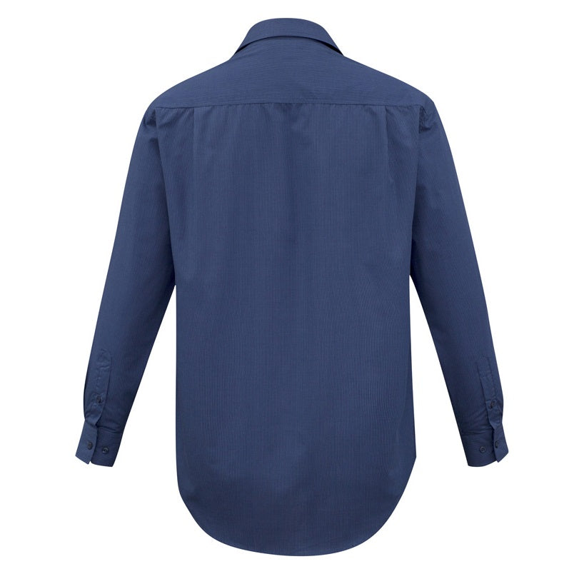 Biz Collection SH816 Micro Check Mens L/S Shirt