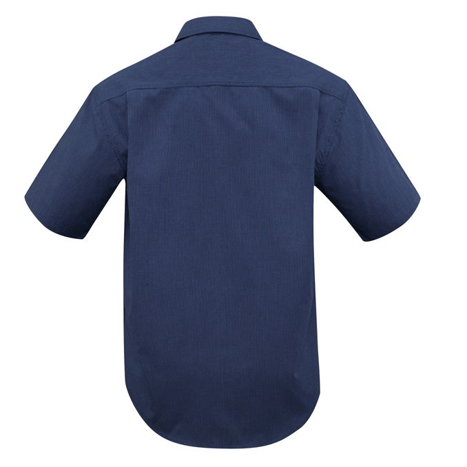 Biz Collection SH817 Micro Check Mens S/S Shirt