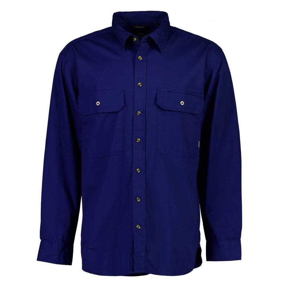 Swanndri SS192134M Byron Full Placket L/S Shirt