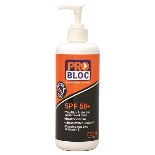 ProChoice® Probloc 50+ Sunscreen 500mL ProChoice® Probloc 50+ Sunscreen 500mL